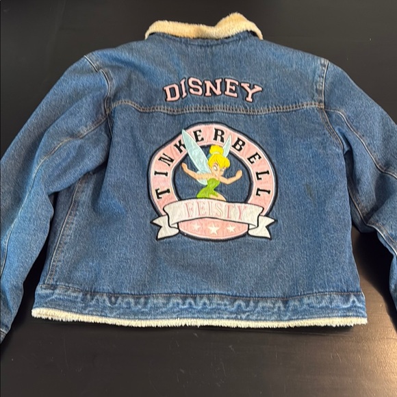 Disney Jackets & Blazers - Disney Blue Denim women’s Jacket featuring Tinker Bell